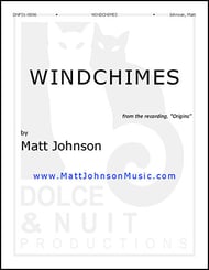 Windchimes piano sheet music cover Thumbnail